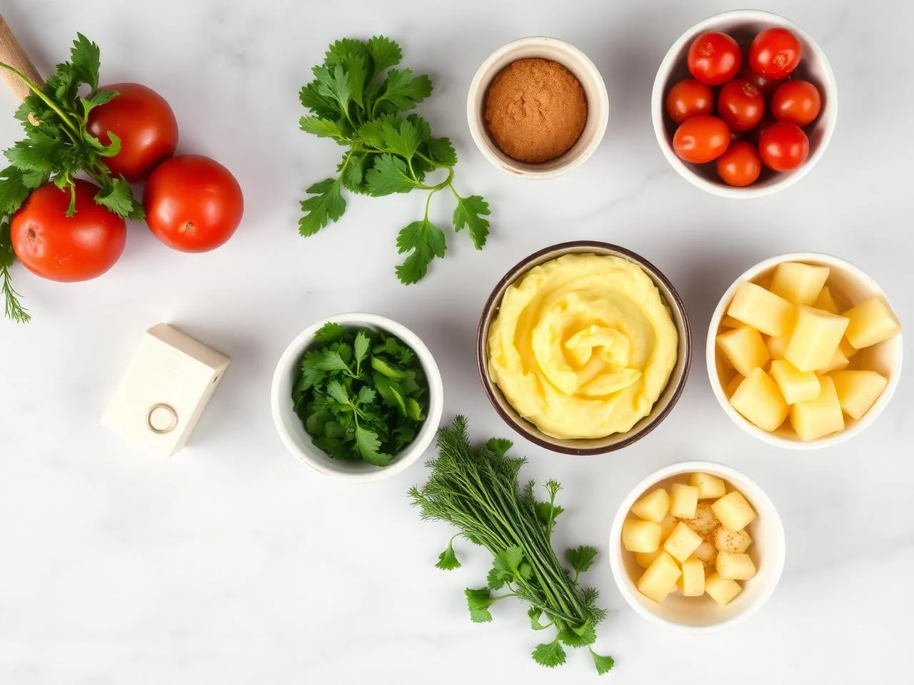 Ingredients for Potato Puree
