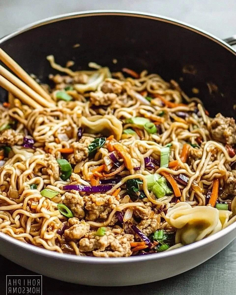 Potsticker Noodle Bowls Recipe is a must-try dish!