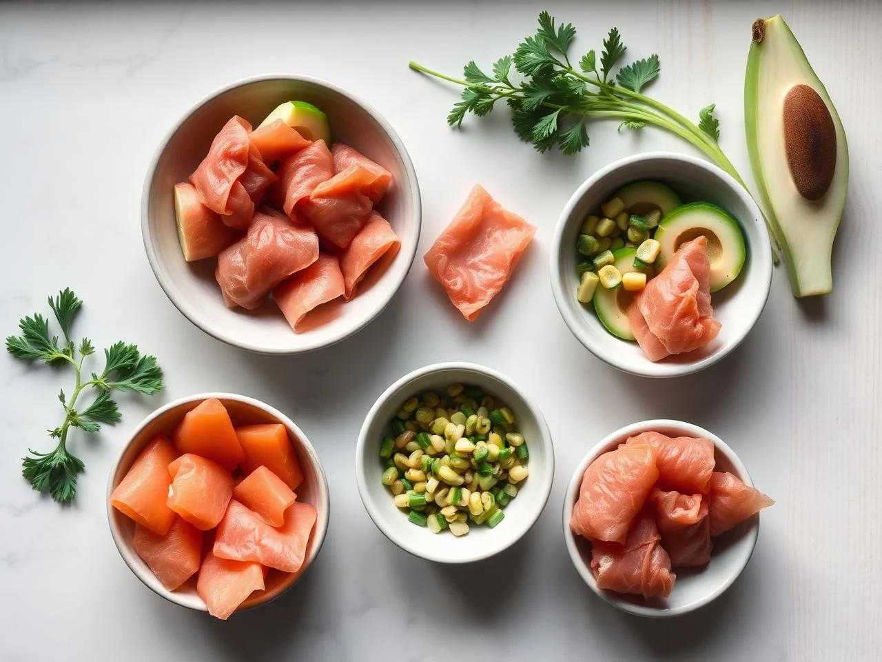 Ingredients for Prosciutto Wrapped Melon