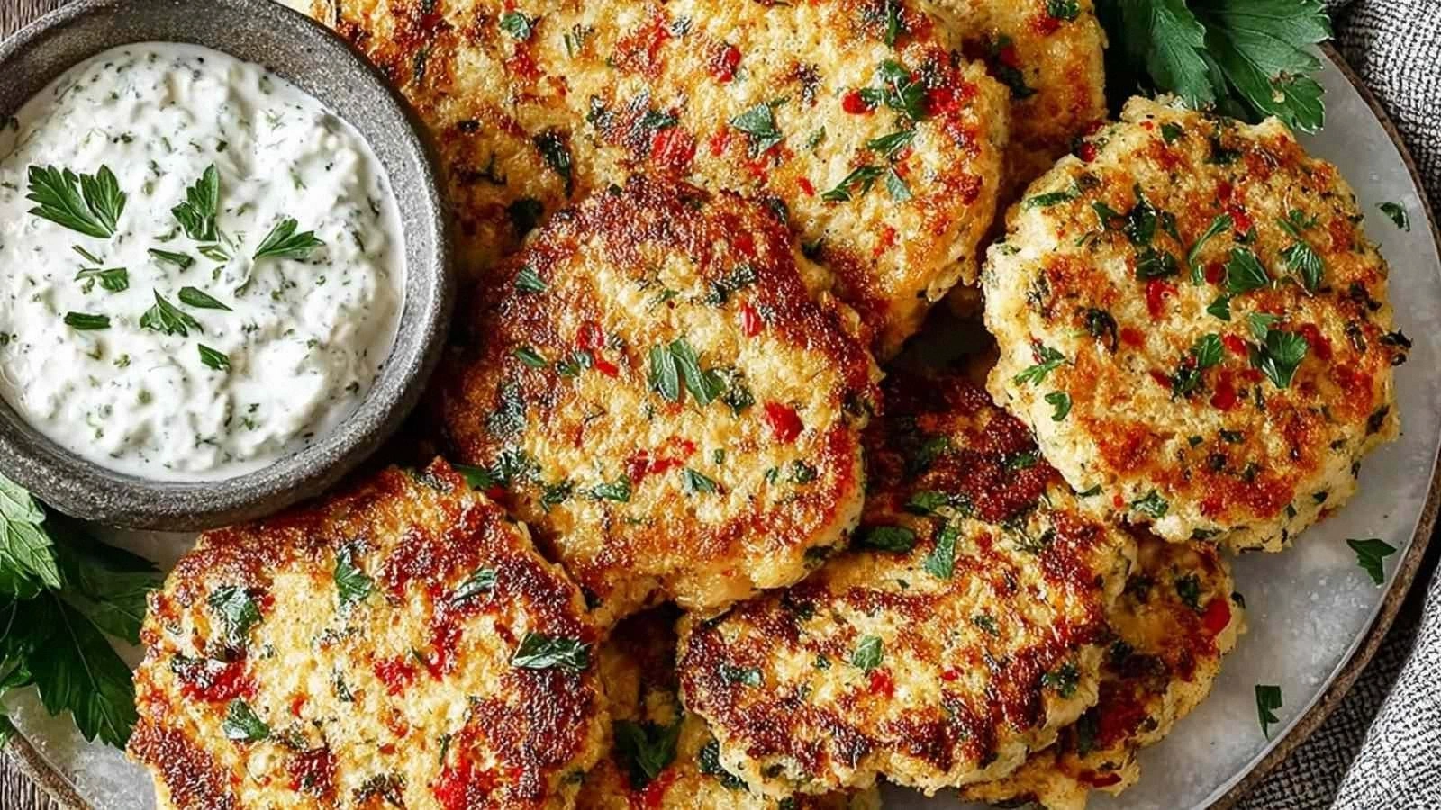 Protein Cottage Cheese Patties