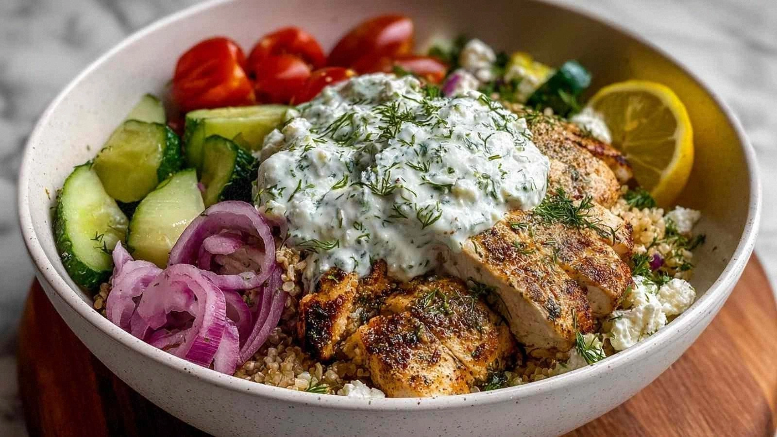 Protein-Packed Greek Chicken P