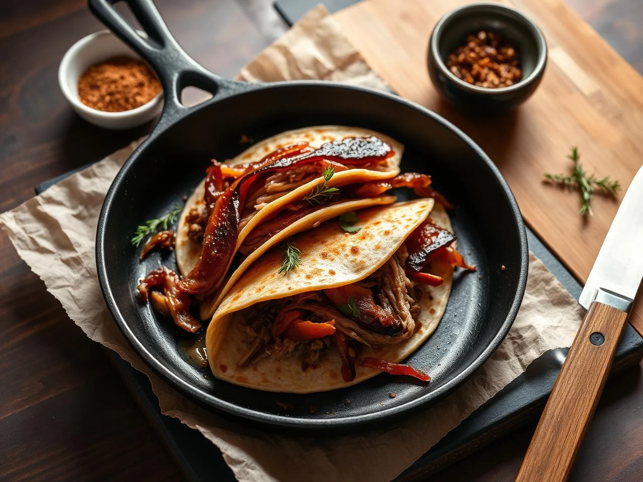 Pulled Pork Quesadillas