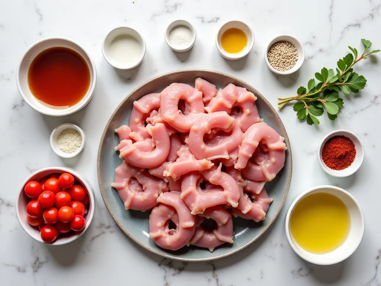 Ingredients for Pulled Pork Shoulder