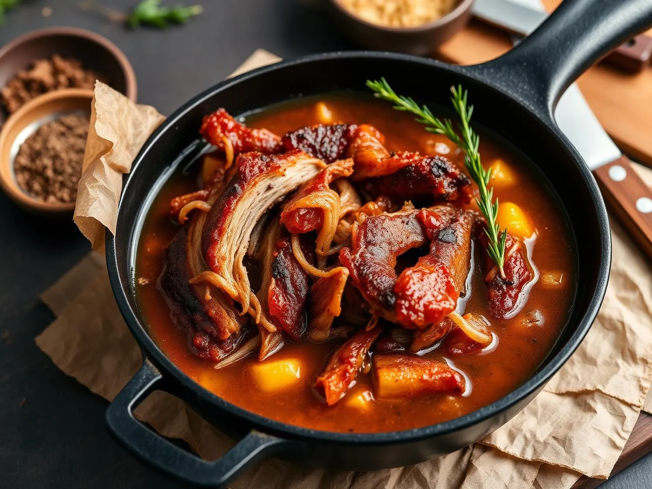 Pulled Pork Soup