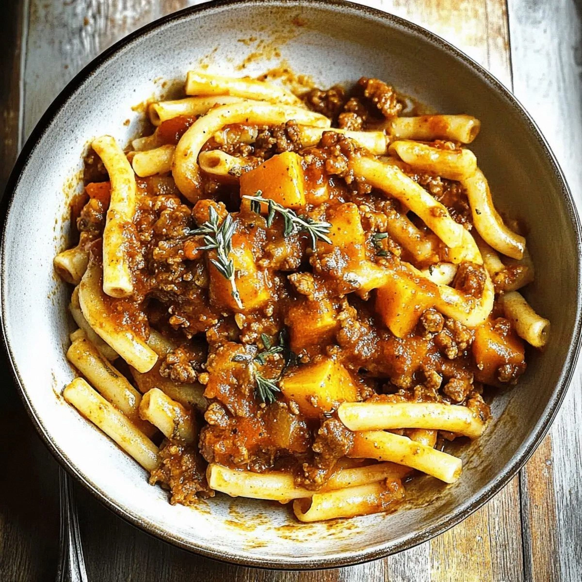 Pumpkin Beef Bolognese: A Cozy One-Pot Wonder You’ll Love