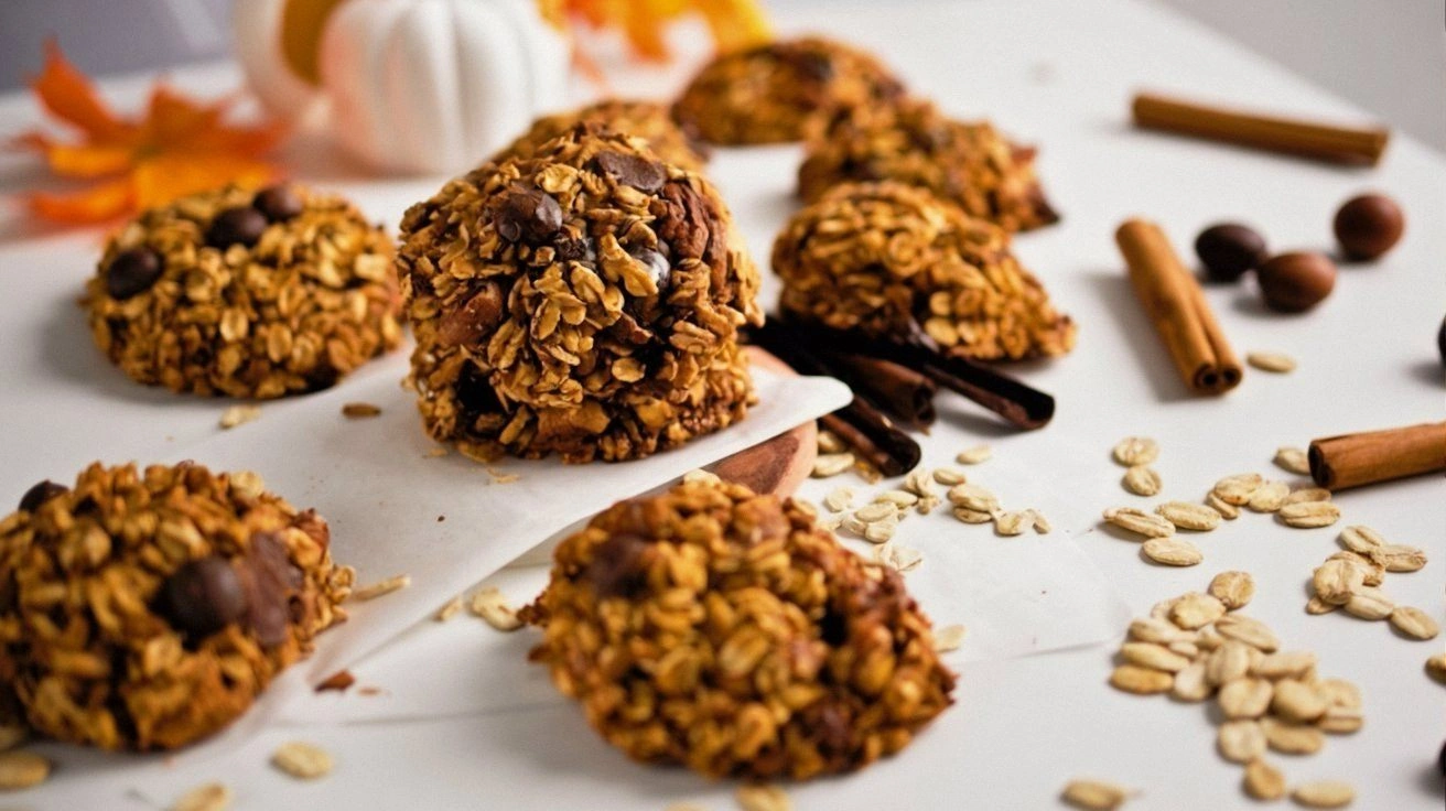 Pumpkin Breakfast Cookies (Sof