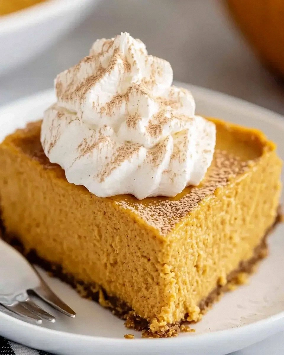 Pumpkin Cheesecake Delight Recipe is a fall favorite.