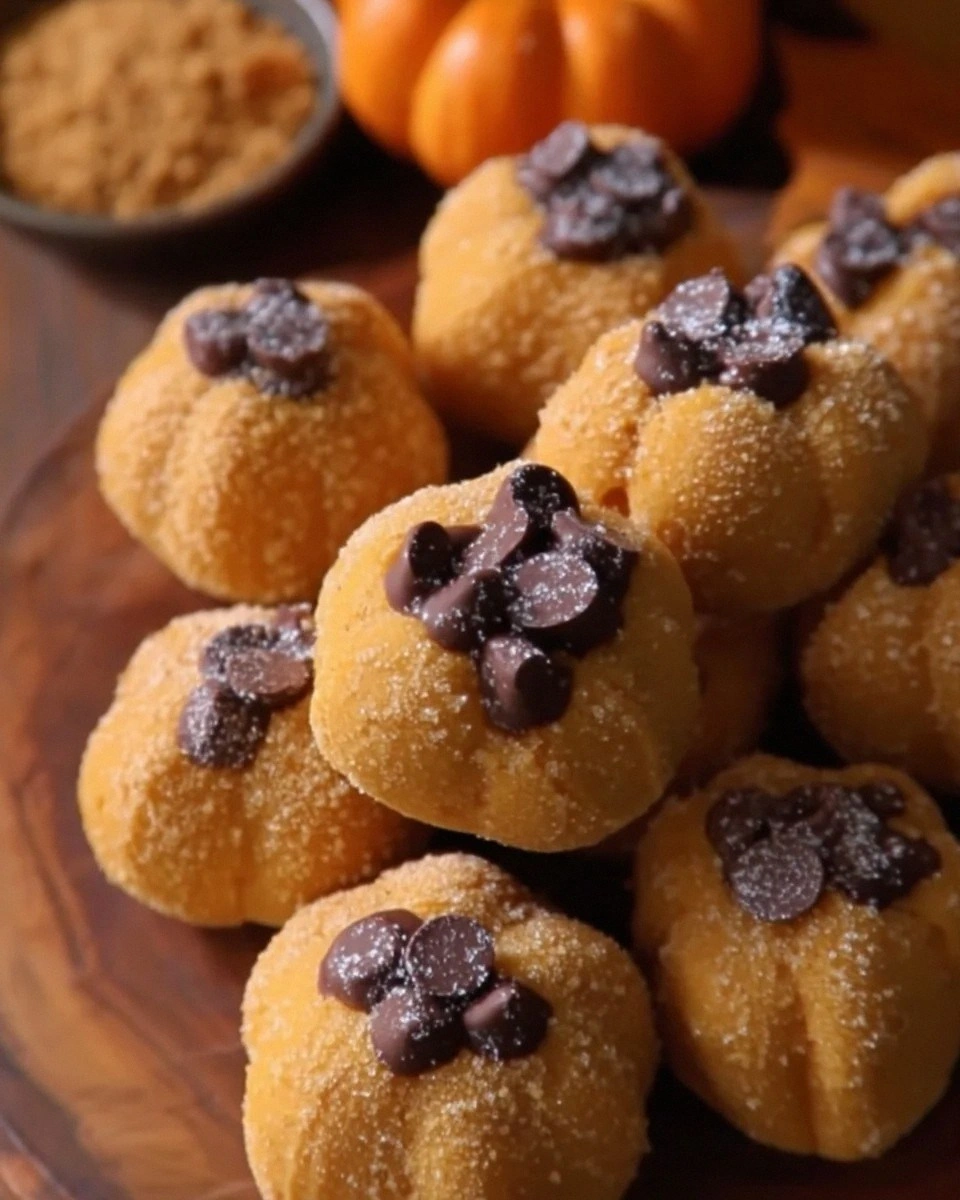 Pumpkin Cheesecake Truffles