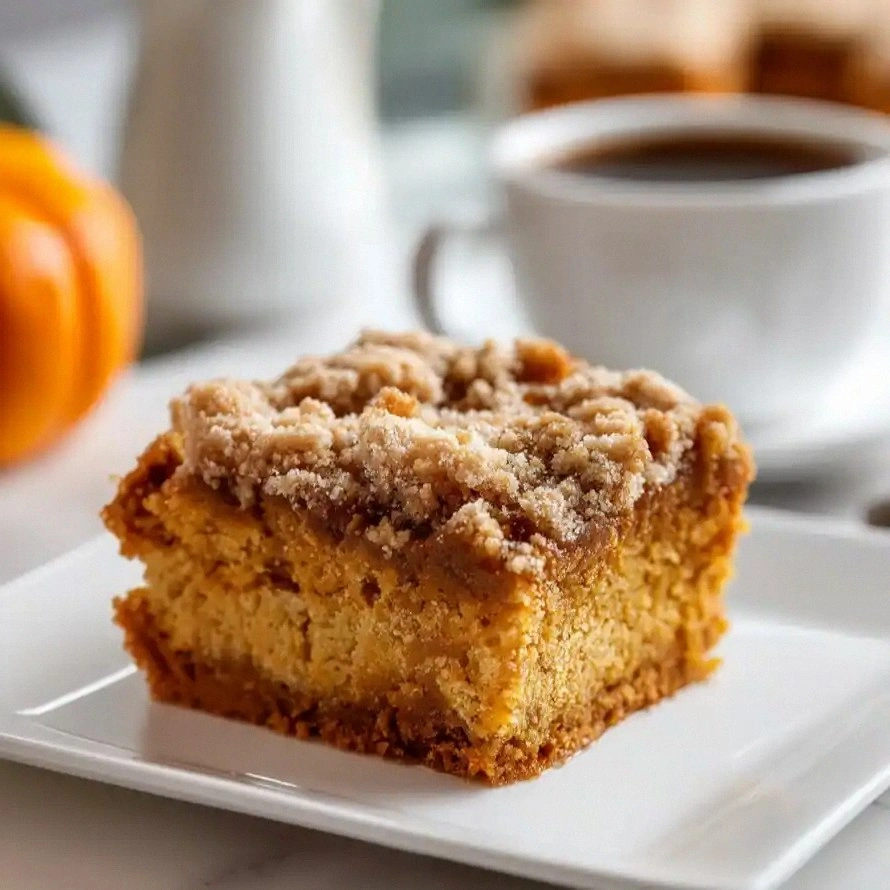 Pumpkin Coffee Cake Recipe (Mo