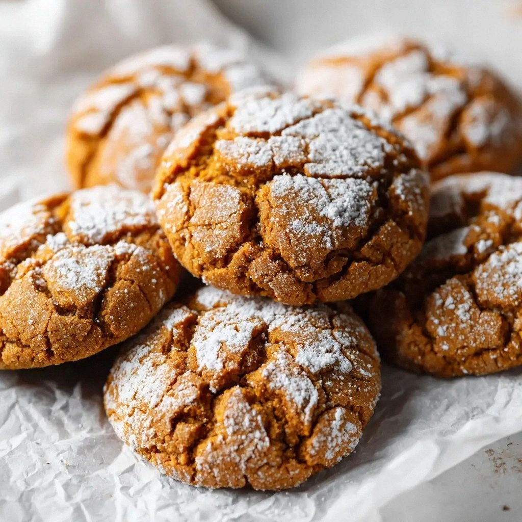 Pumpkin Crinkle Cookies: The U