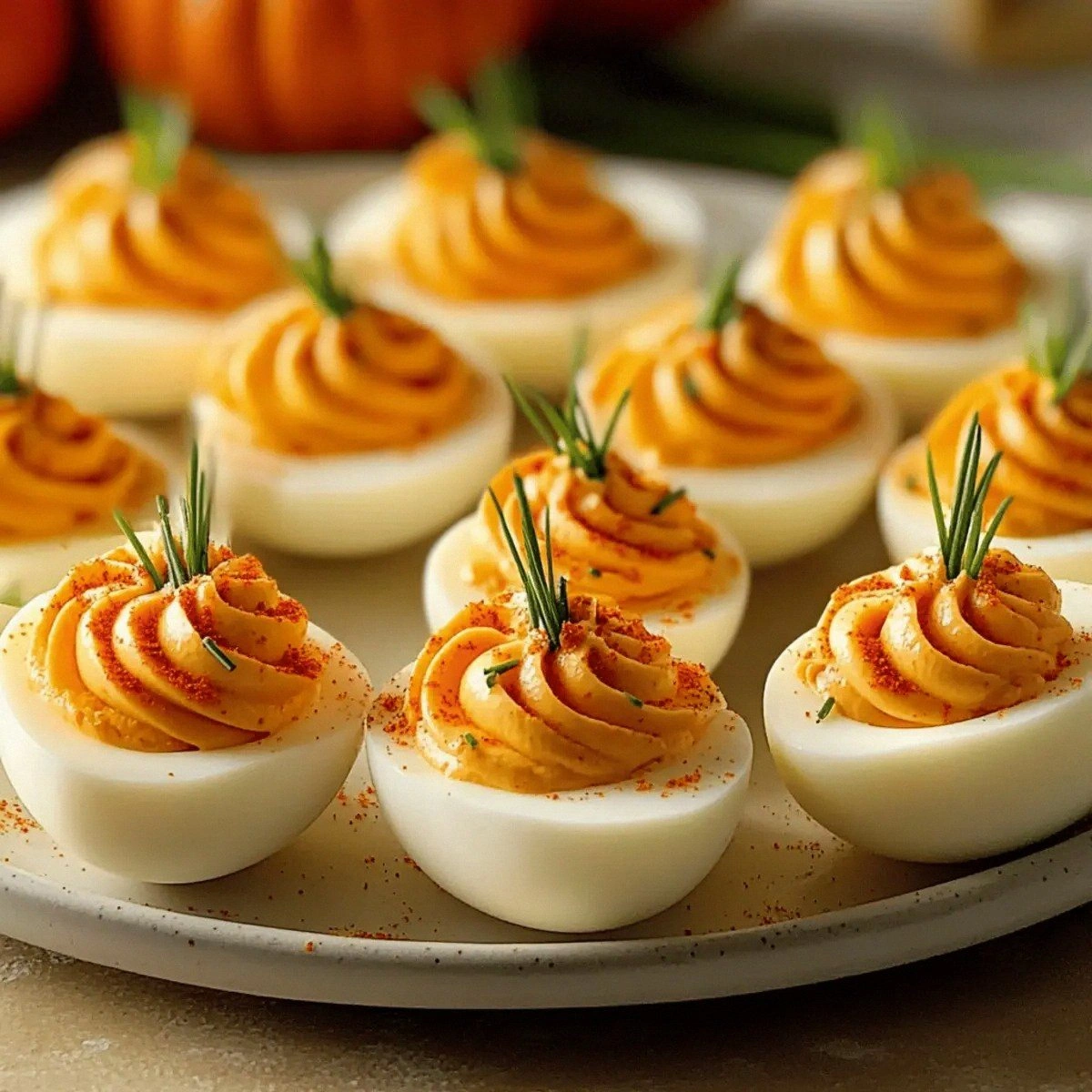 Pumpkin Patch Deviled Eggs: A Festive Fall Treat to Impress