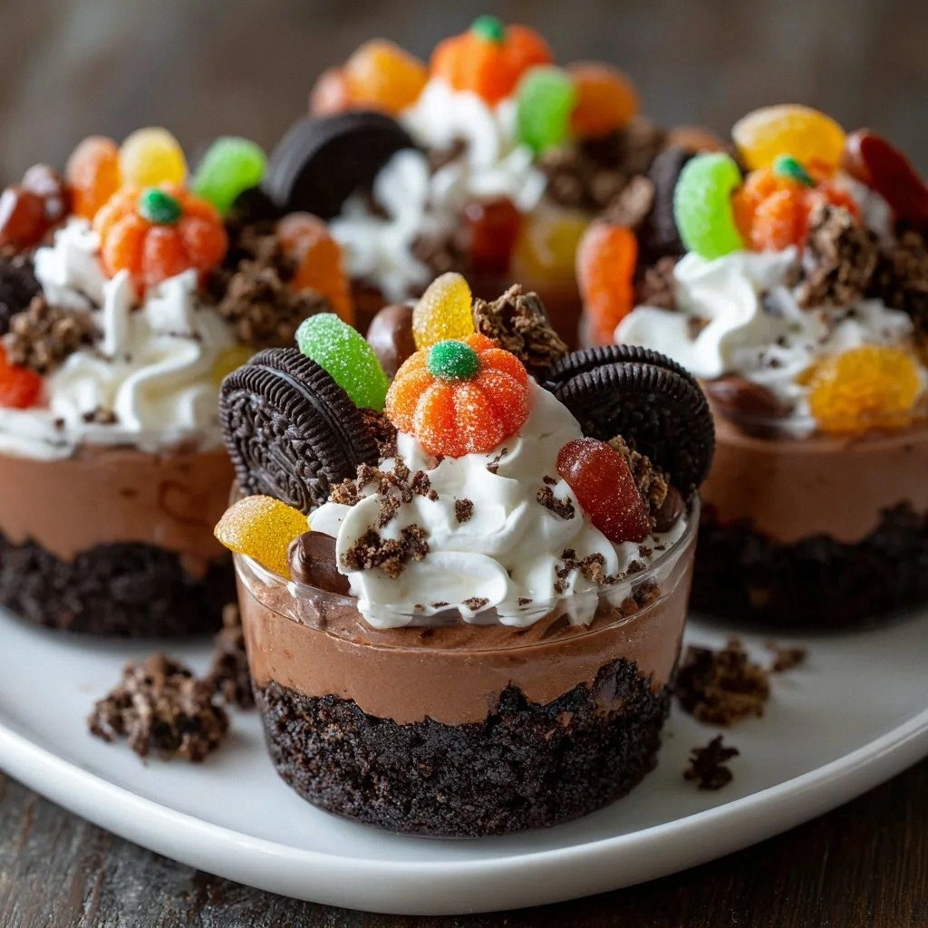Pumpkin Patch Dirt Cups