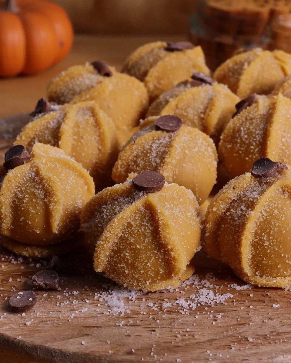 Pumpkin Pie Cheesecake Truffles