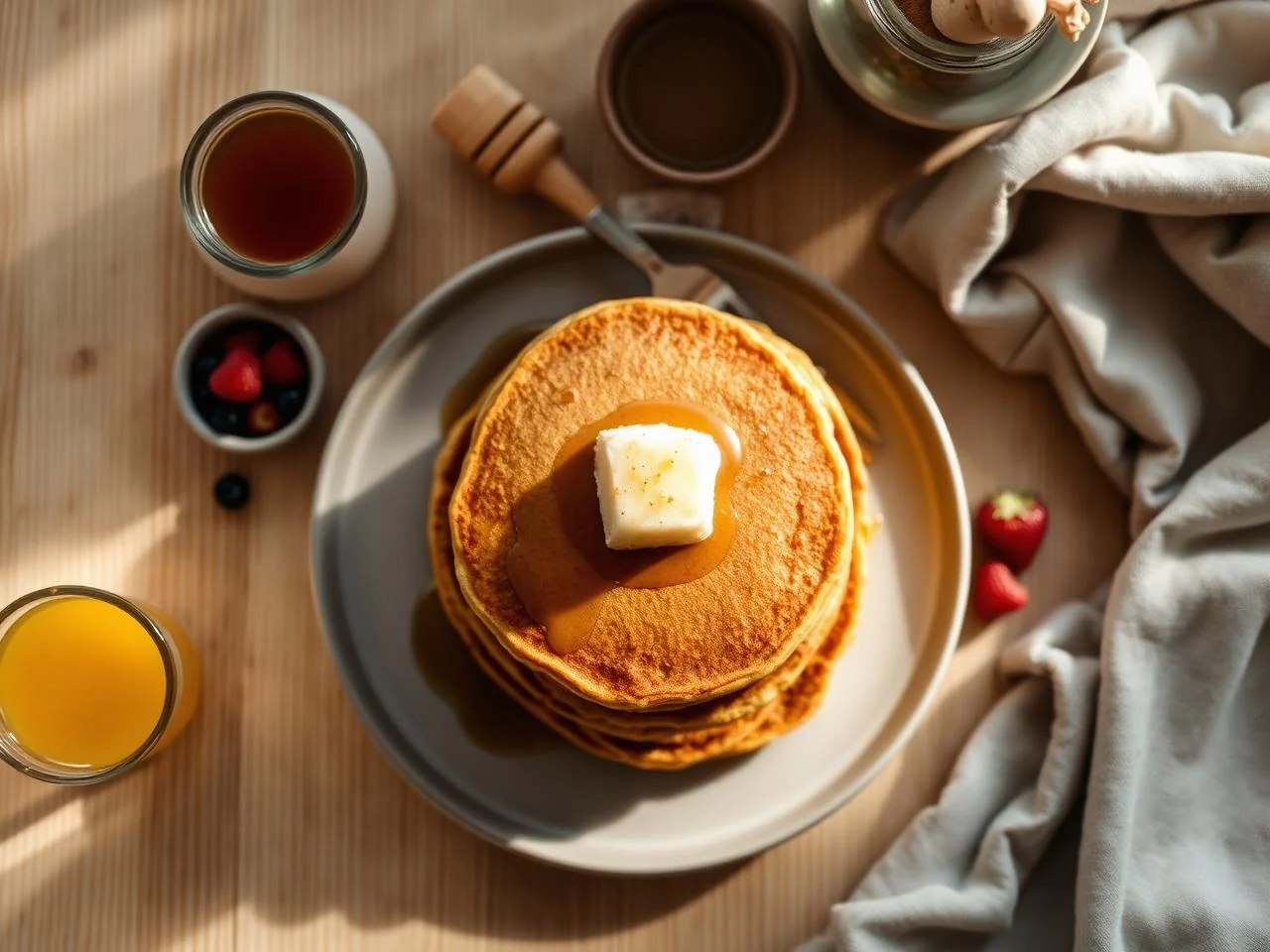 Pumpkin Spice Pancakes