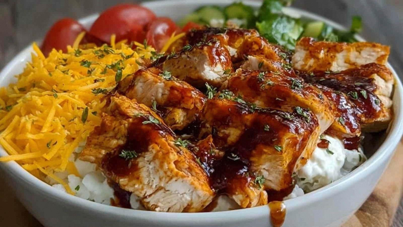 Quick Cottage Cheese BBQ Chick