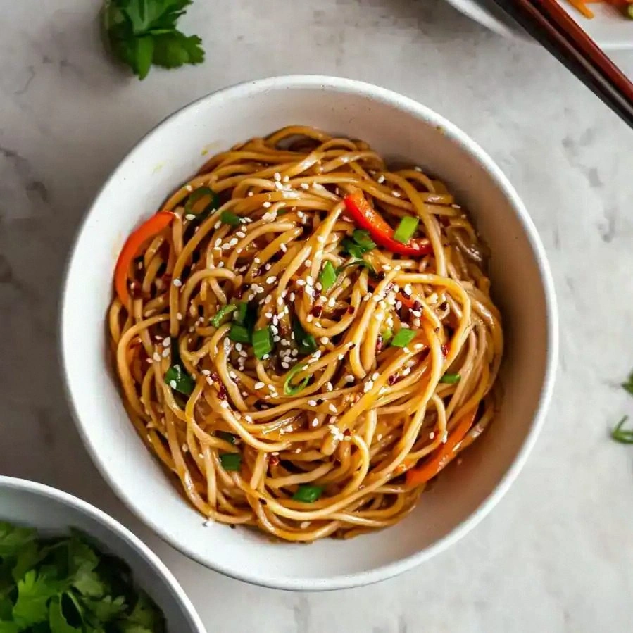 Quick & Easy Asian Sesame Nood