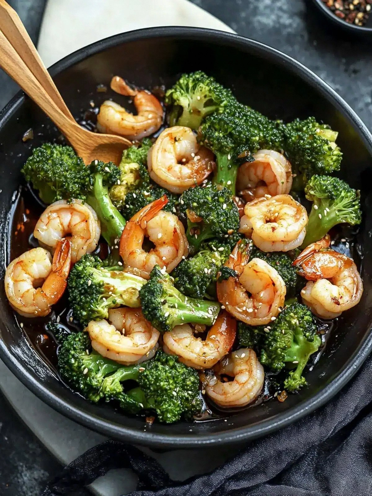Quick & Easy Shrimp & Broccoli