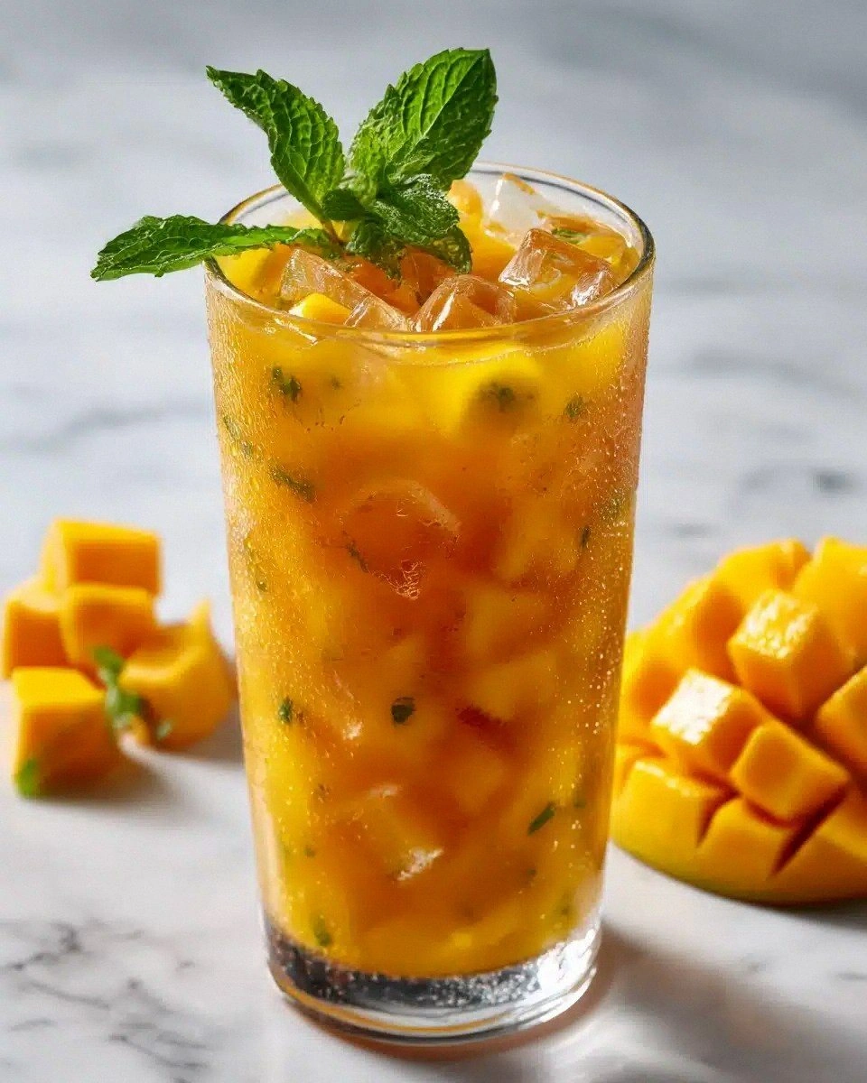 Quick Mango Iced Tea Recipe