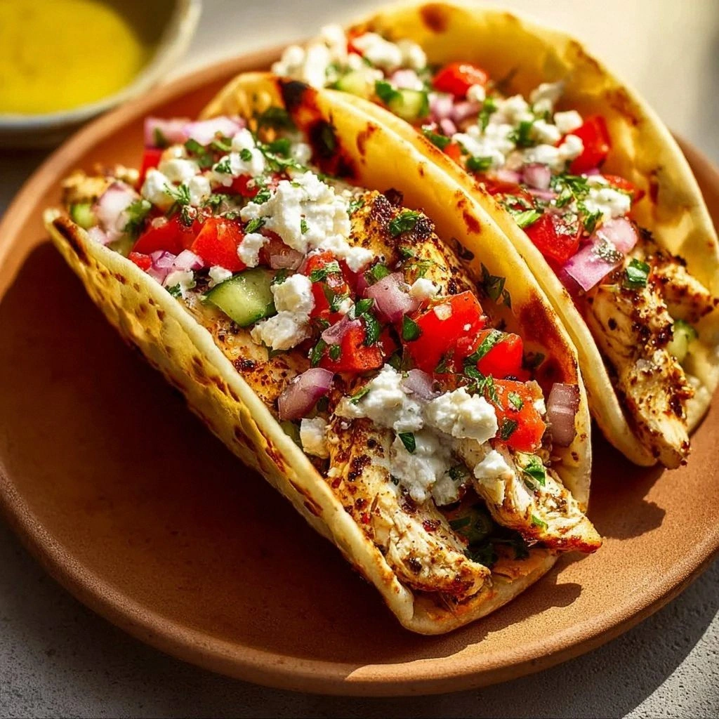 Quick Mediterranean Chicken Ta