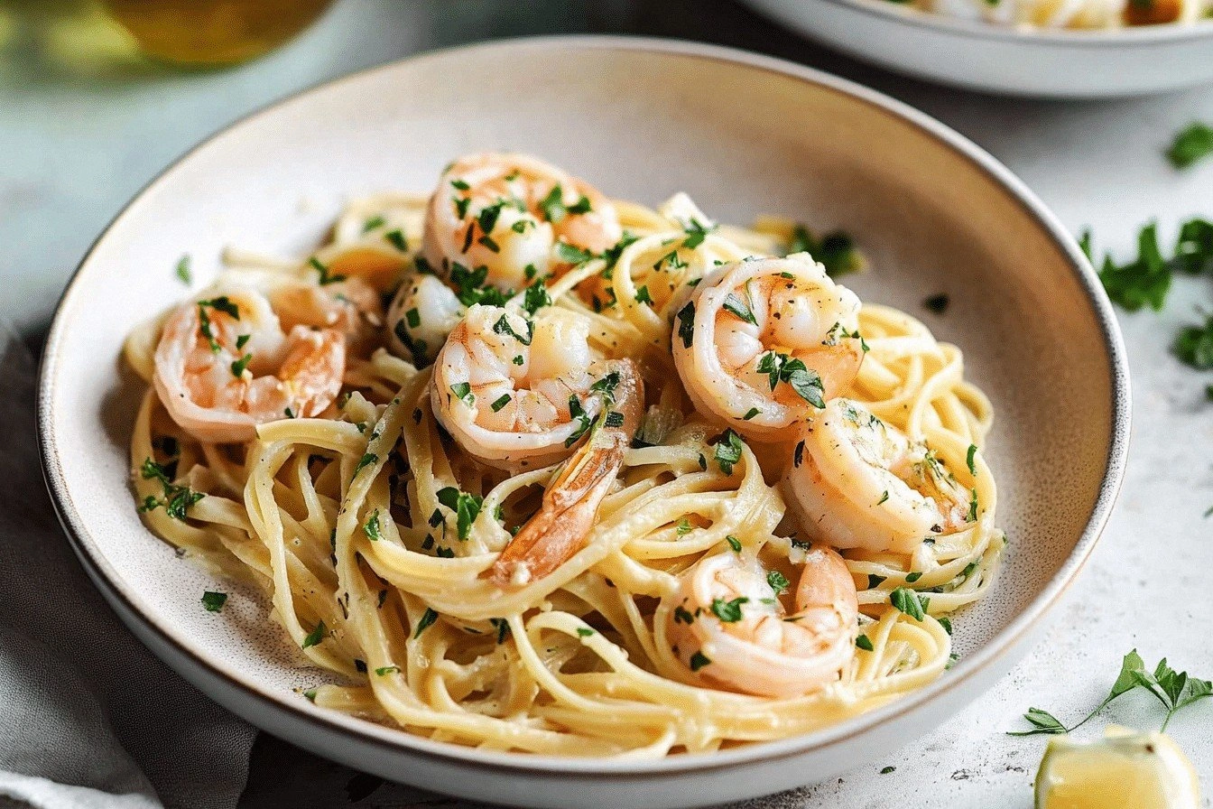 Quick Shrimp Scampi