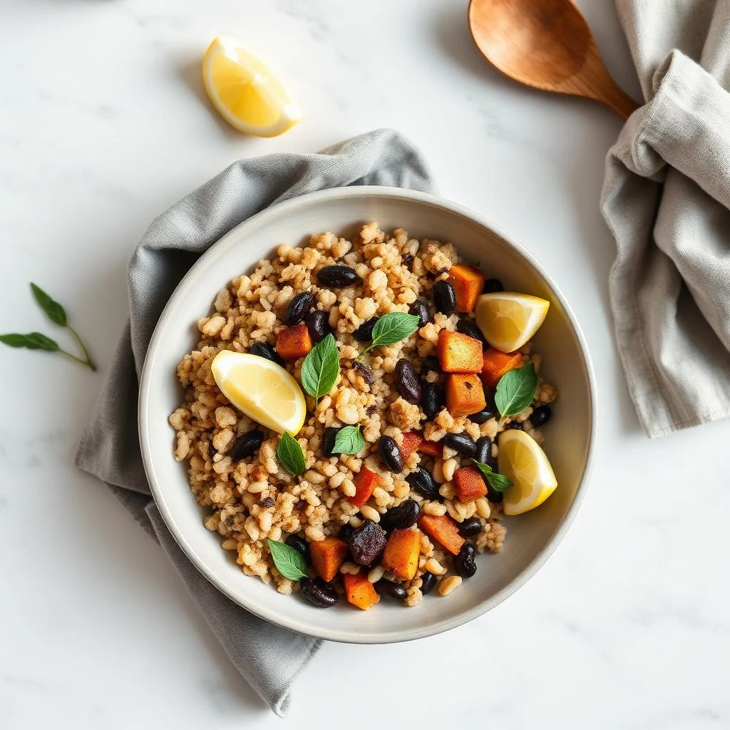 Quinoa And Black Bean Bowl