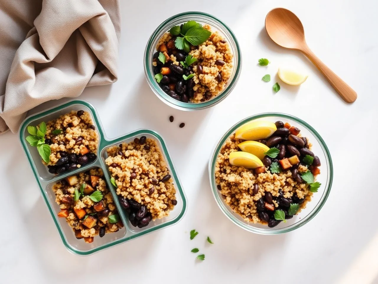 Quinoa And Black Bean Bowl