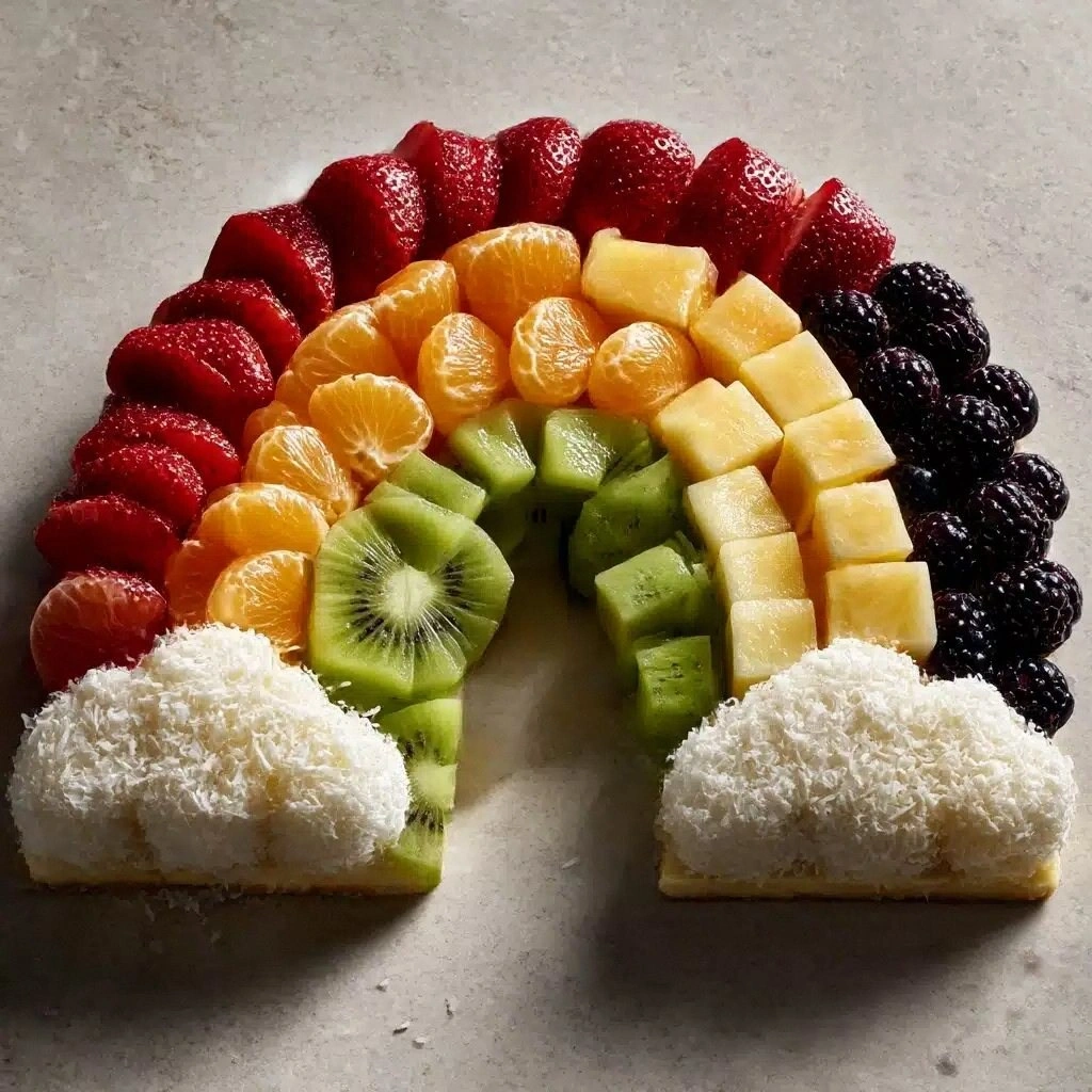 Rainbow Fruit Pizza Recipe