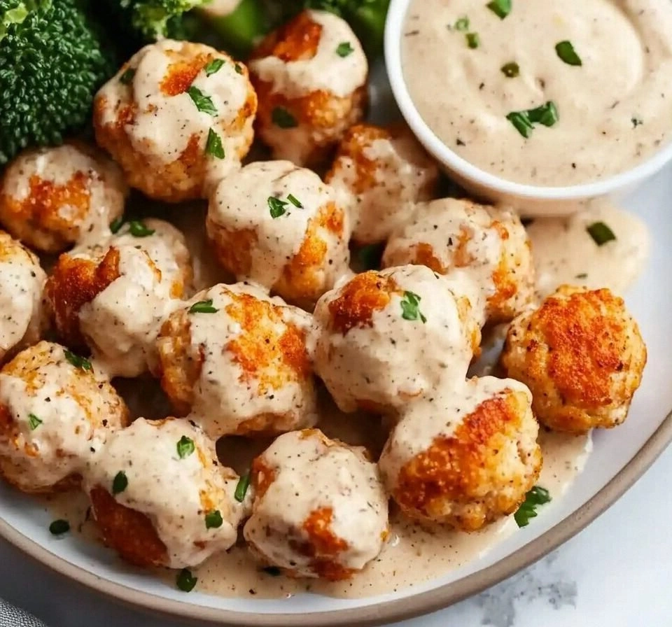 Ranch Chicken Meatballs