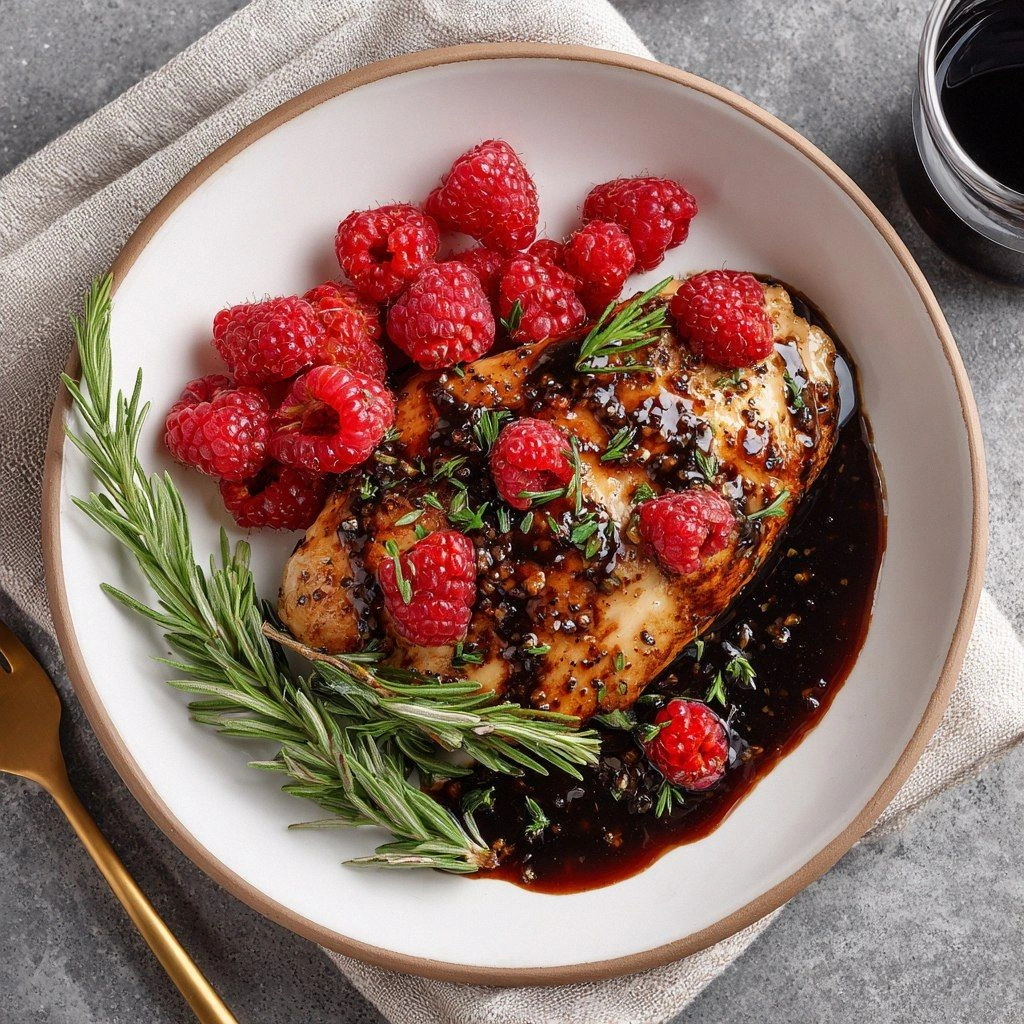 Raspberry Balsamic Rosemary Ch