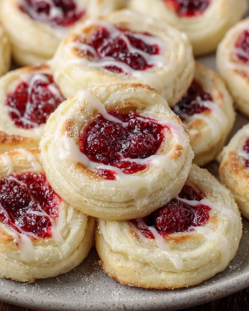 Raspberry Cheesecake Danish Pastry