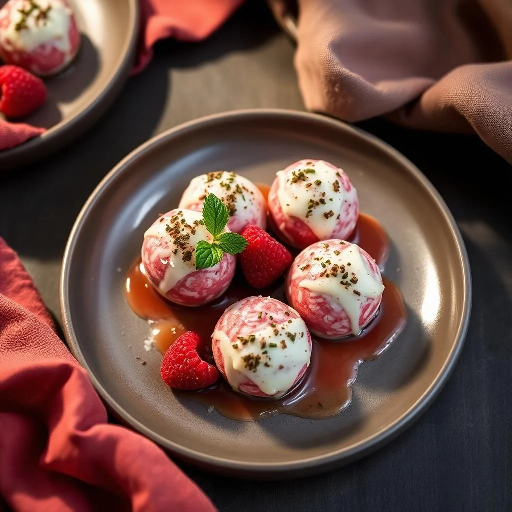 Raspberry Coconut Fat Bombs