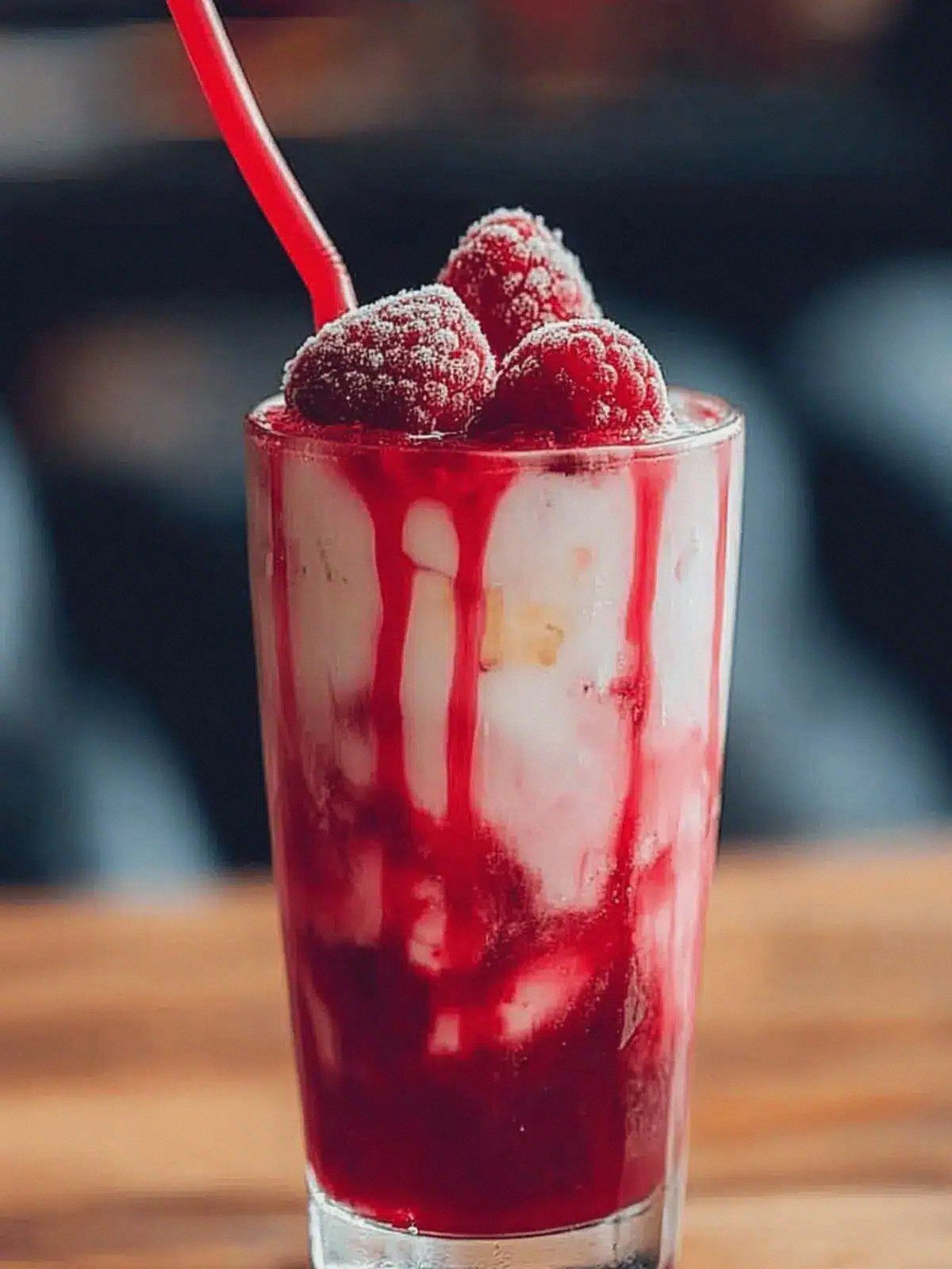 Raspberry Dream Dirty Soda: Yo