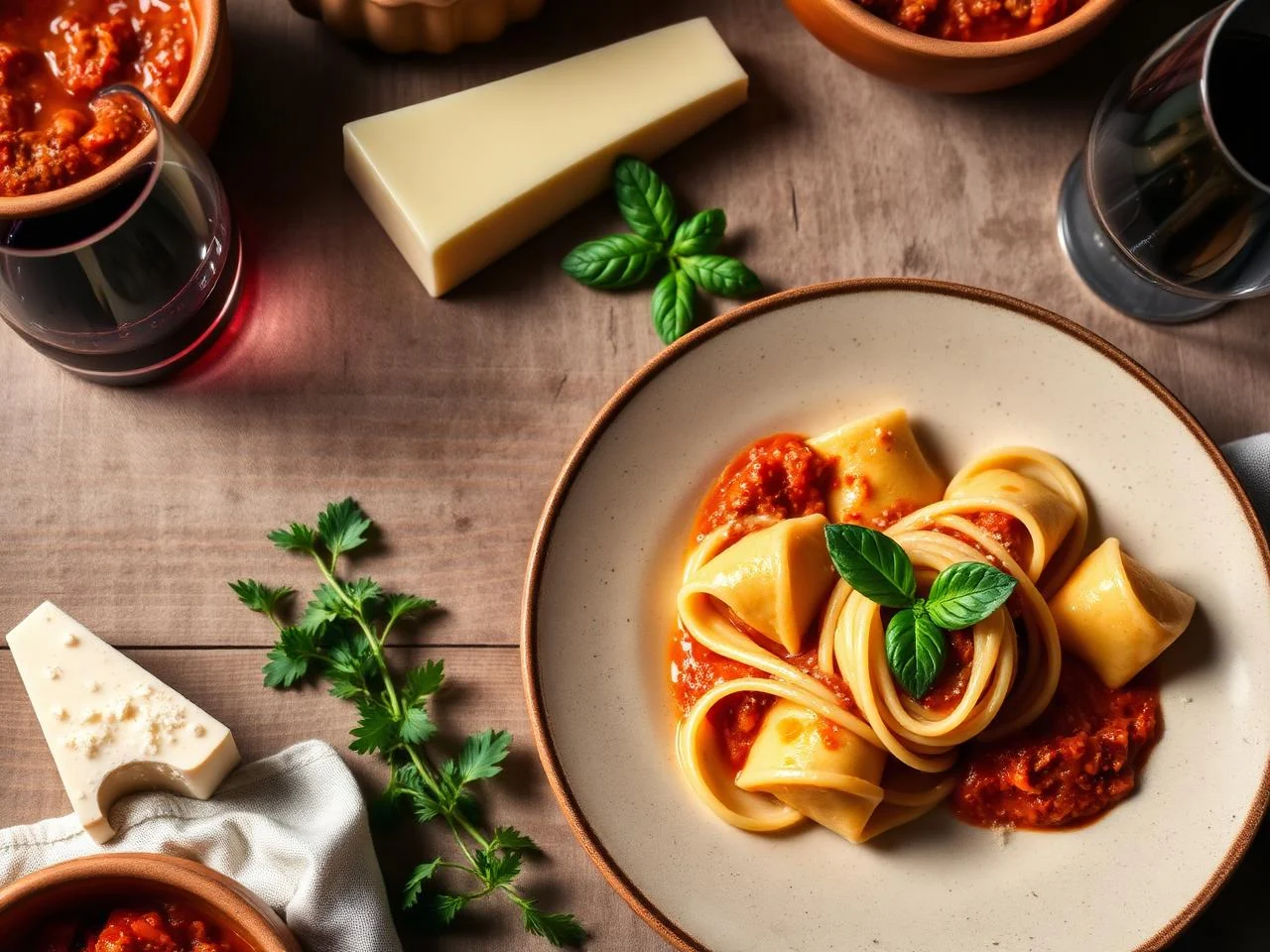 Ravioli With Creamy Tomato Sauce