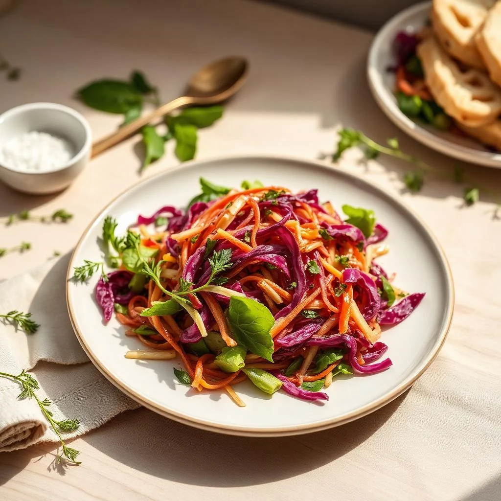Red Cabbage Slaw
