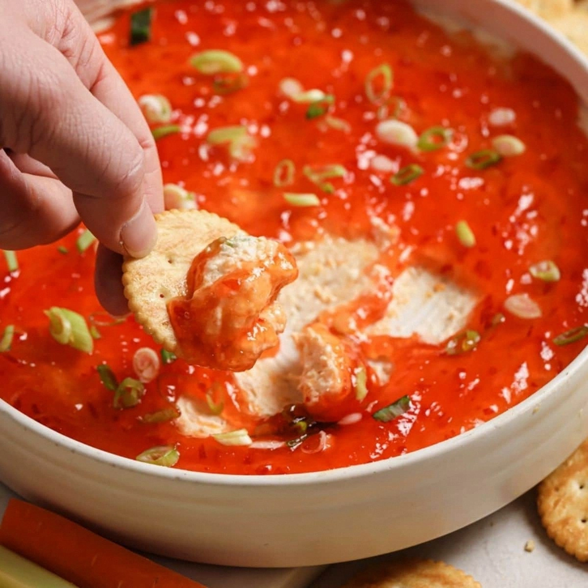 Red Pepper Jelly Dip