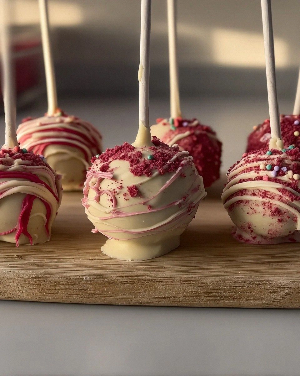 Red Velvet Cake Pops