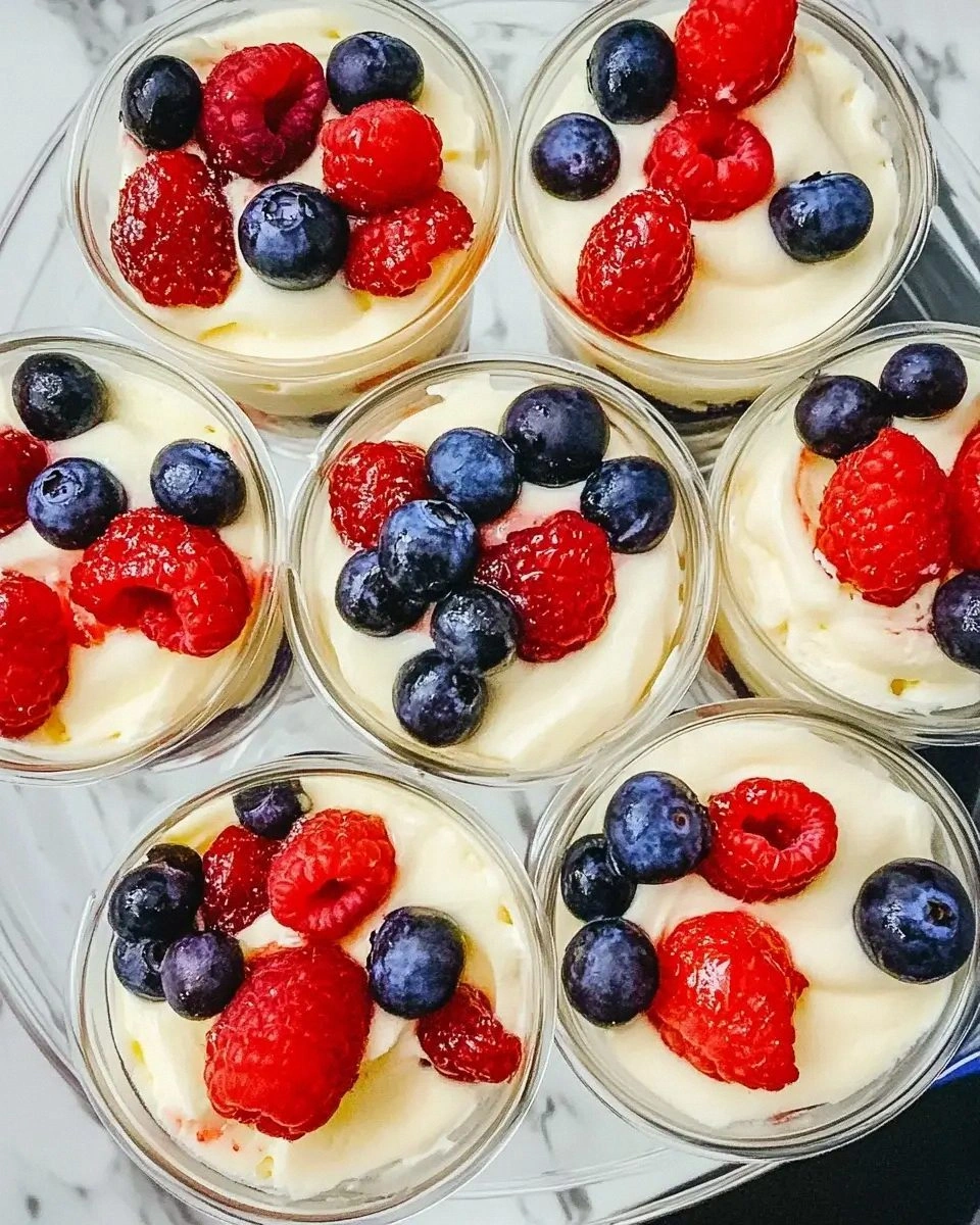 Red, White, and Blue Cheesecake Trifle Recipe Revealed!