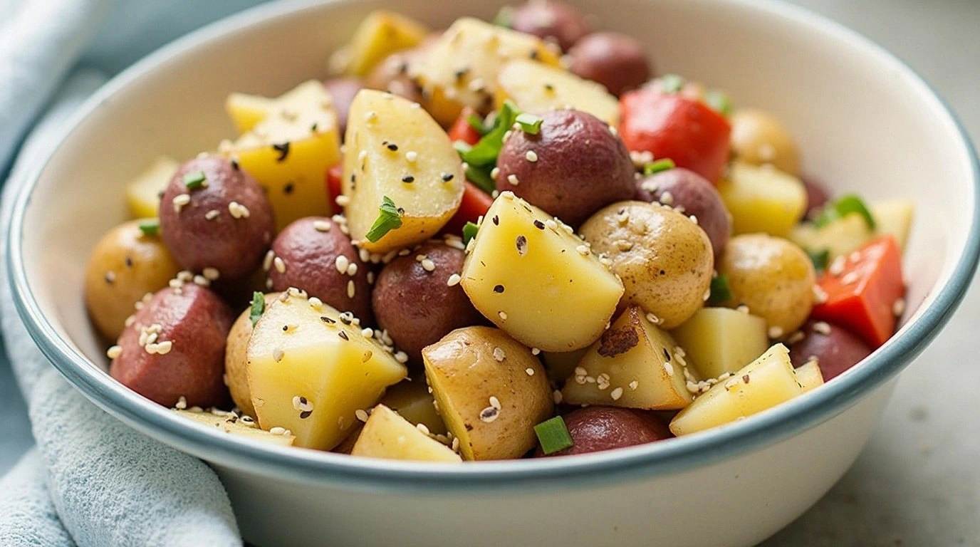 Red, White & Blue Potato Salad