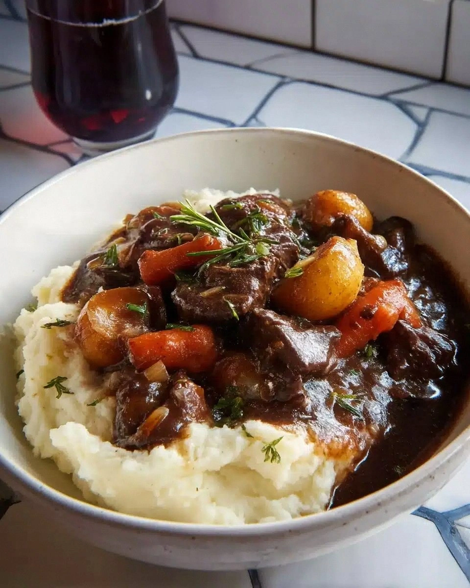 Red Wine Beef Stew with Potato