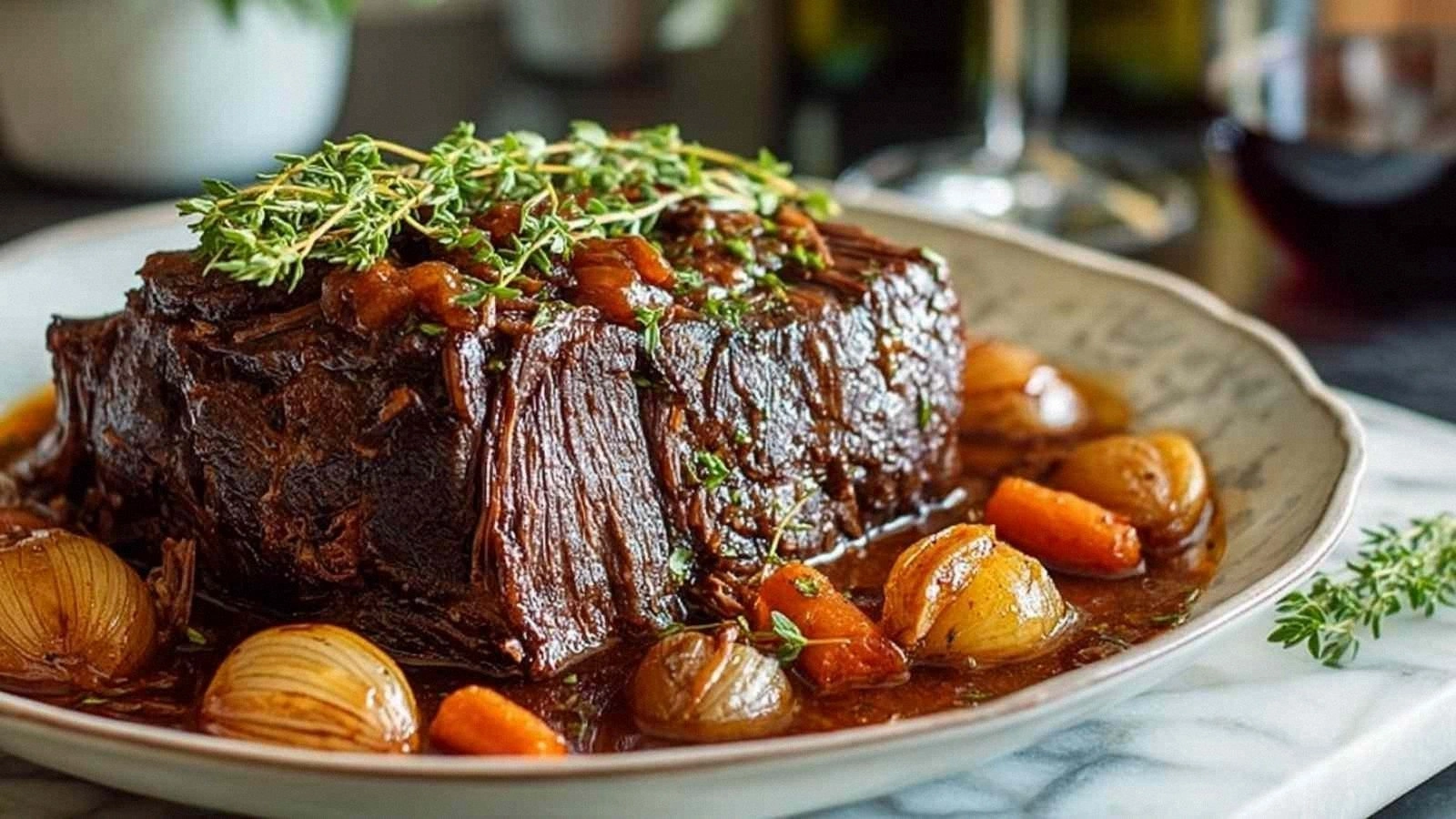 Red Wine Pot Roast