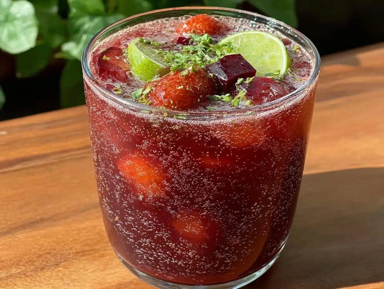 Refreshing Beet and Apple Hangover Juice Recipe for Fast Recovery