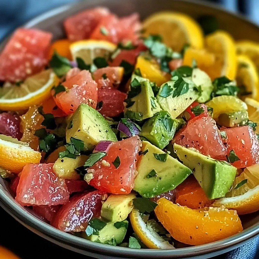 Refreshing Citrus Avocado Chop