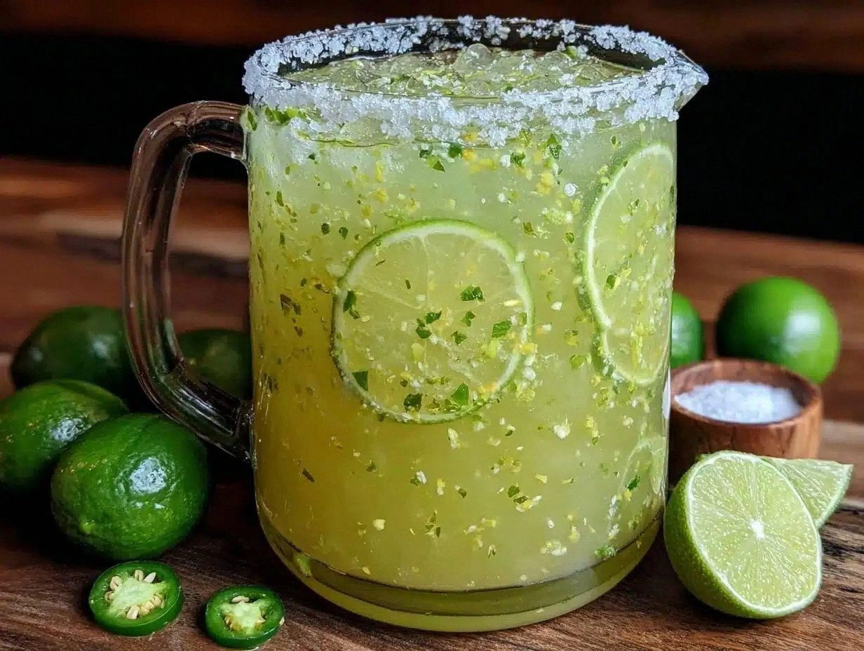 Refreshing Jalapeño Margarita Pitcher Recipe Easy for Spicy Party Drinks