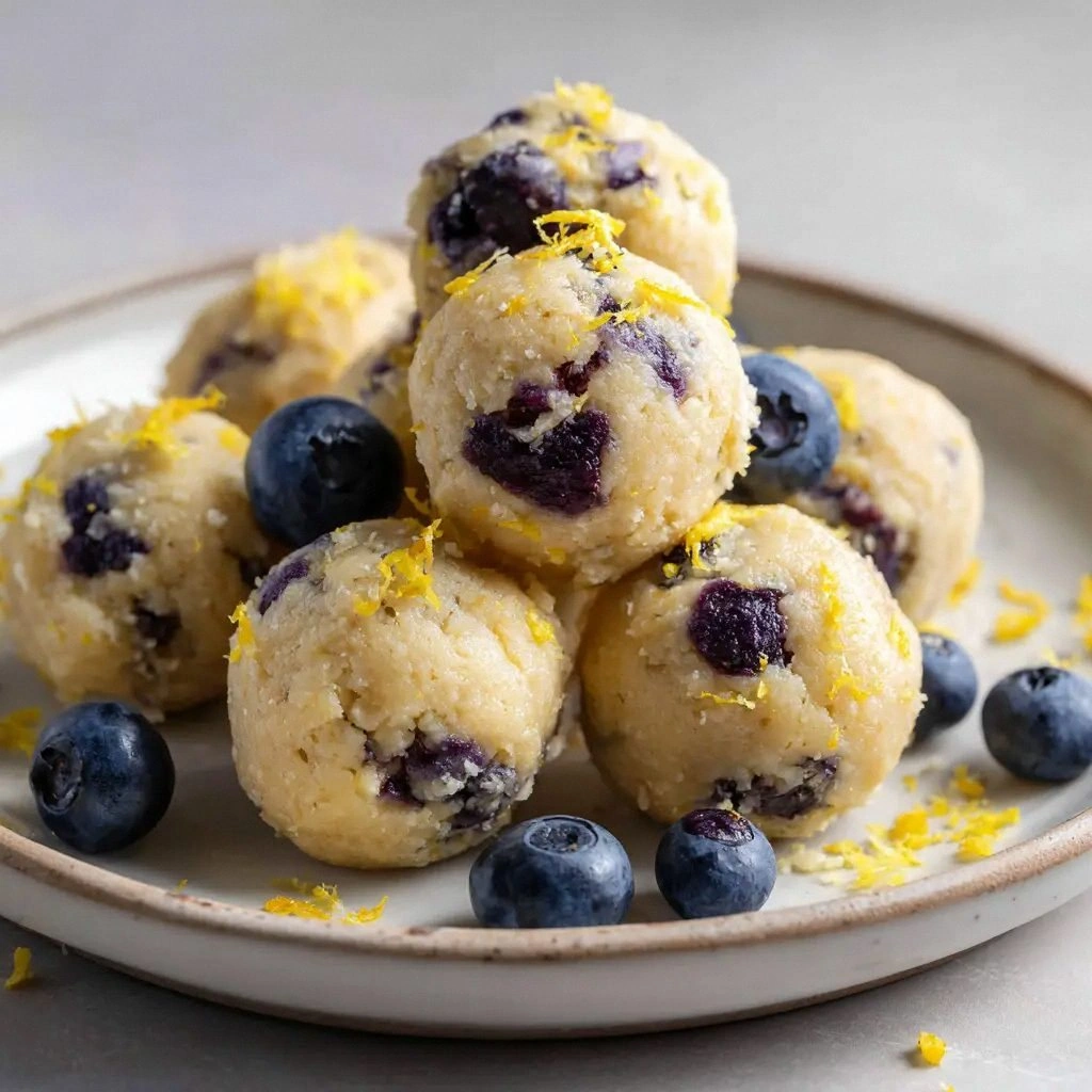 Refreshing No-Bake Lemon Blueb