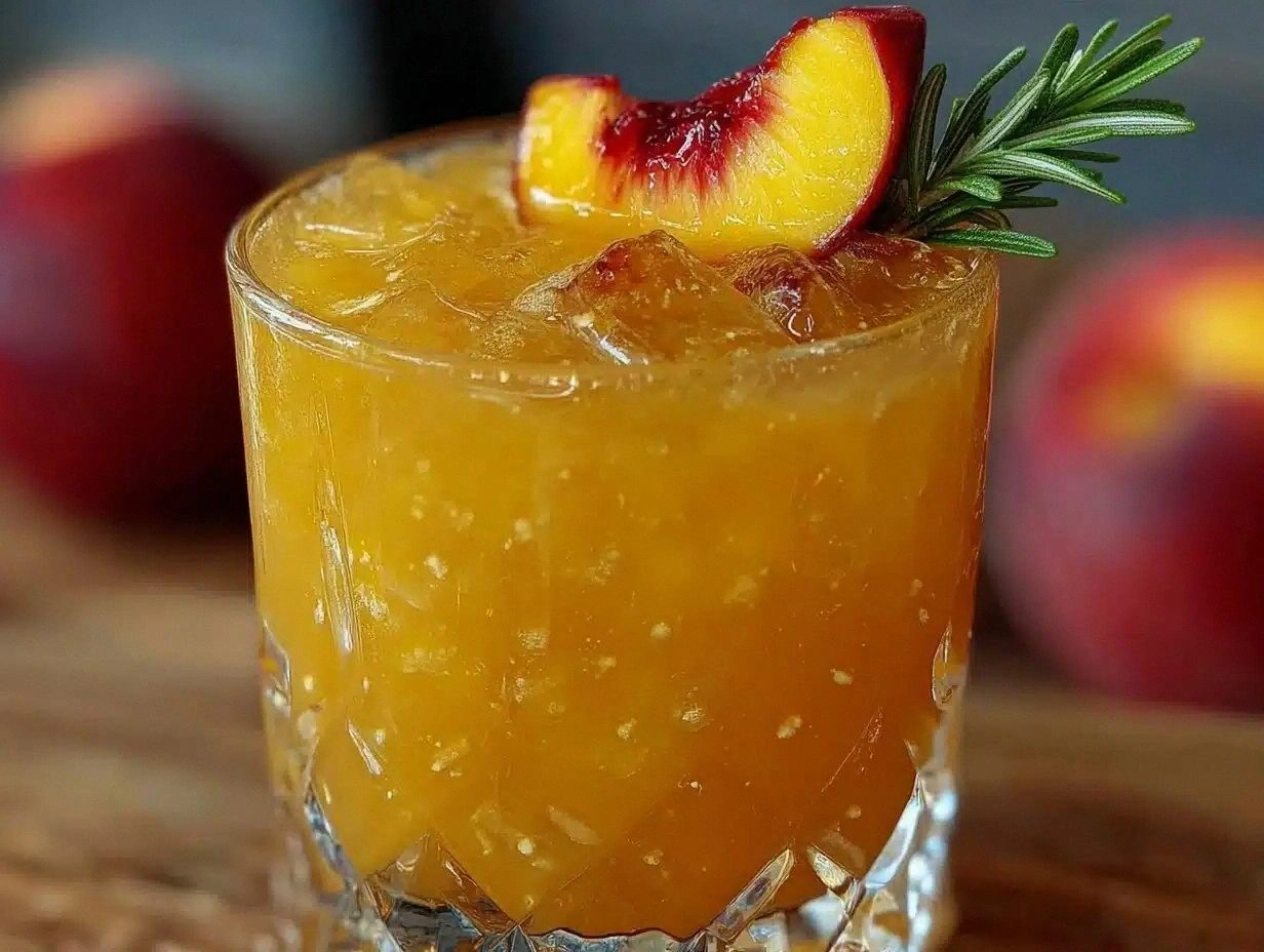 Refreshing Peach Whiskey Sour Cocktail Recipe Easy Homemade Summer Drink Guide