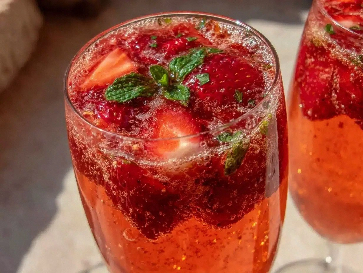 Refreshing Strawberry Prosecco Punch Recipe Easy Perfect for Summer Parties
