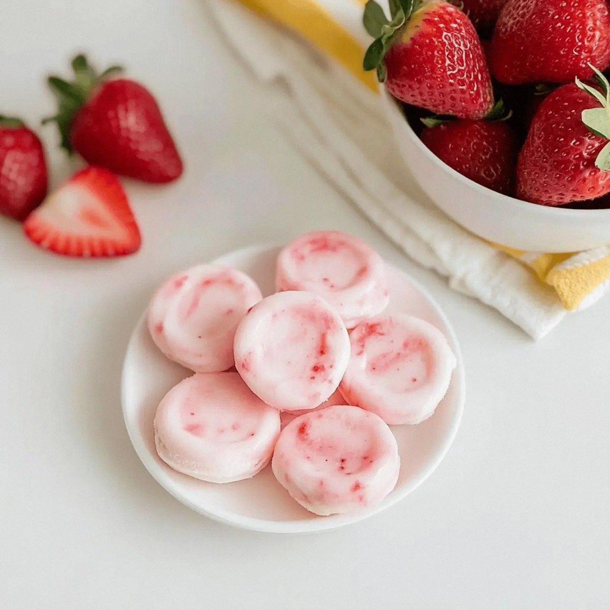 Refreshing Strawberry Yogurt Bites for a Guilt-Free Treat