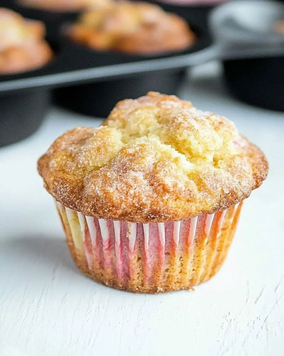 Rhubarb Greek Yogurt Muffins: Bake Perfectly Soft Treats!