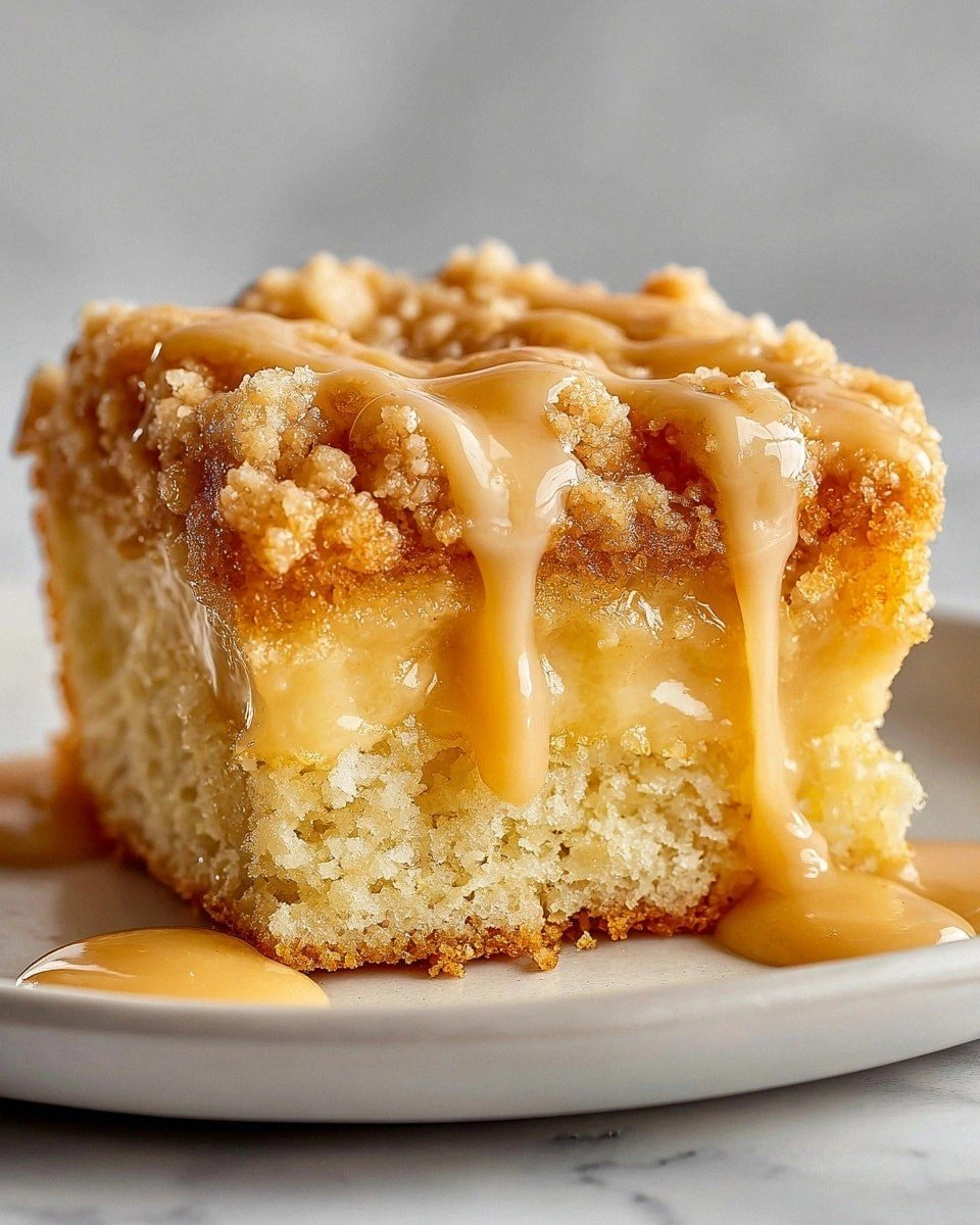 Rhubarb Streusel Cake with War