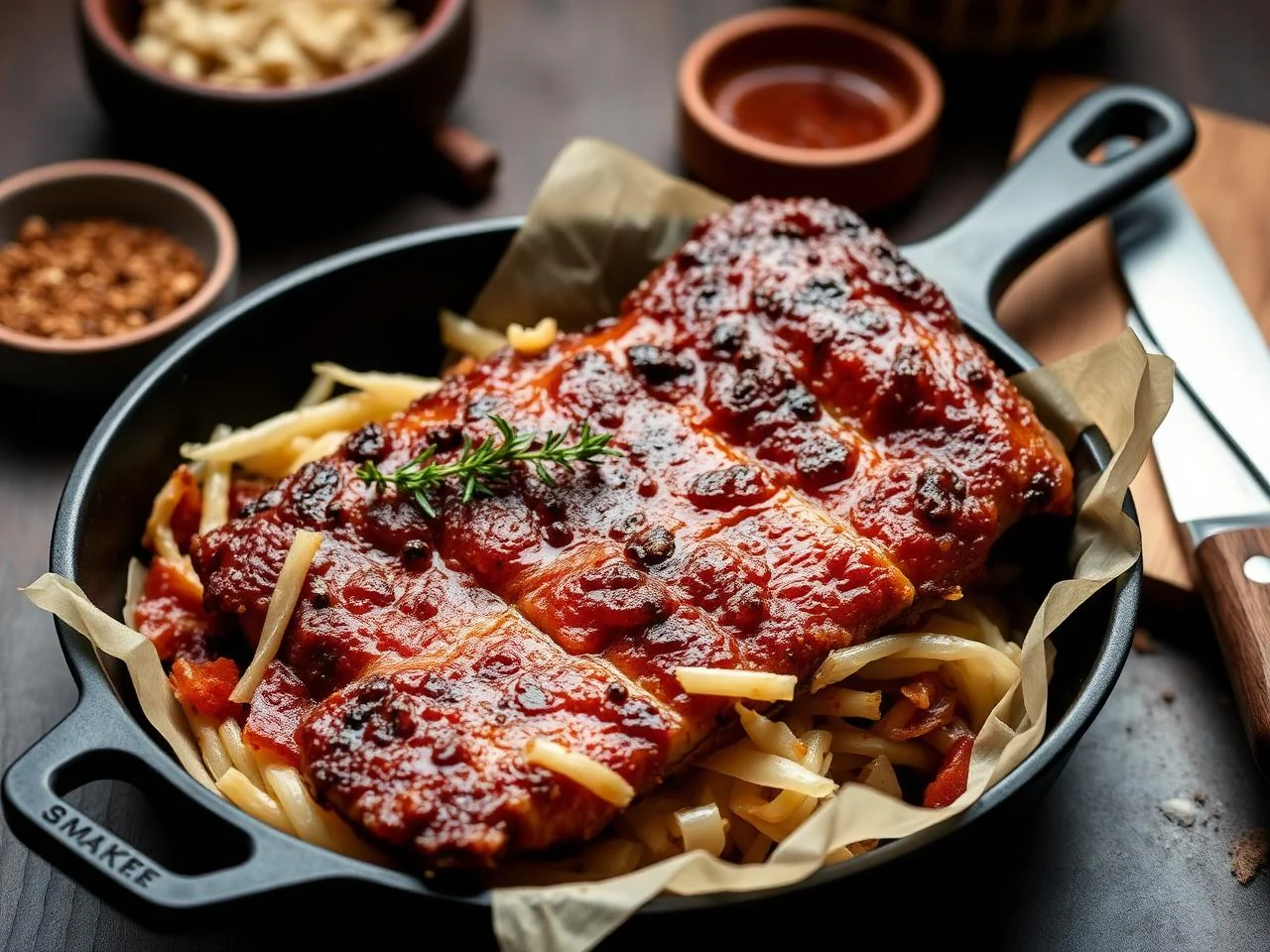 Ribs And Sauerkraut